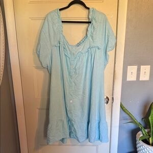 Stoney Clover Lane Light Blue Midi Dress